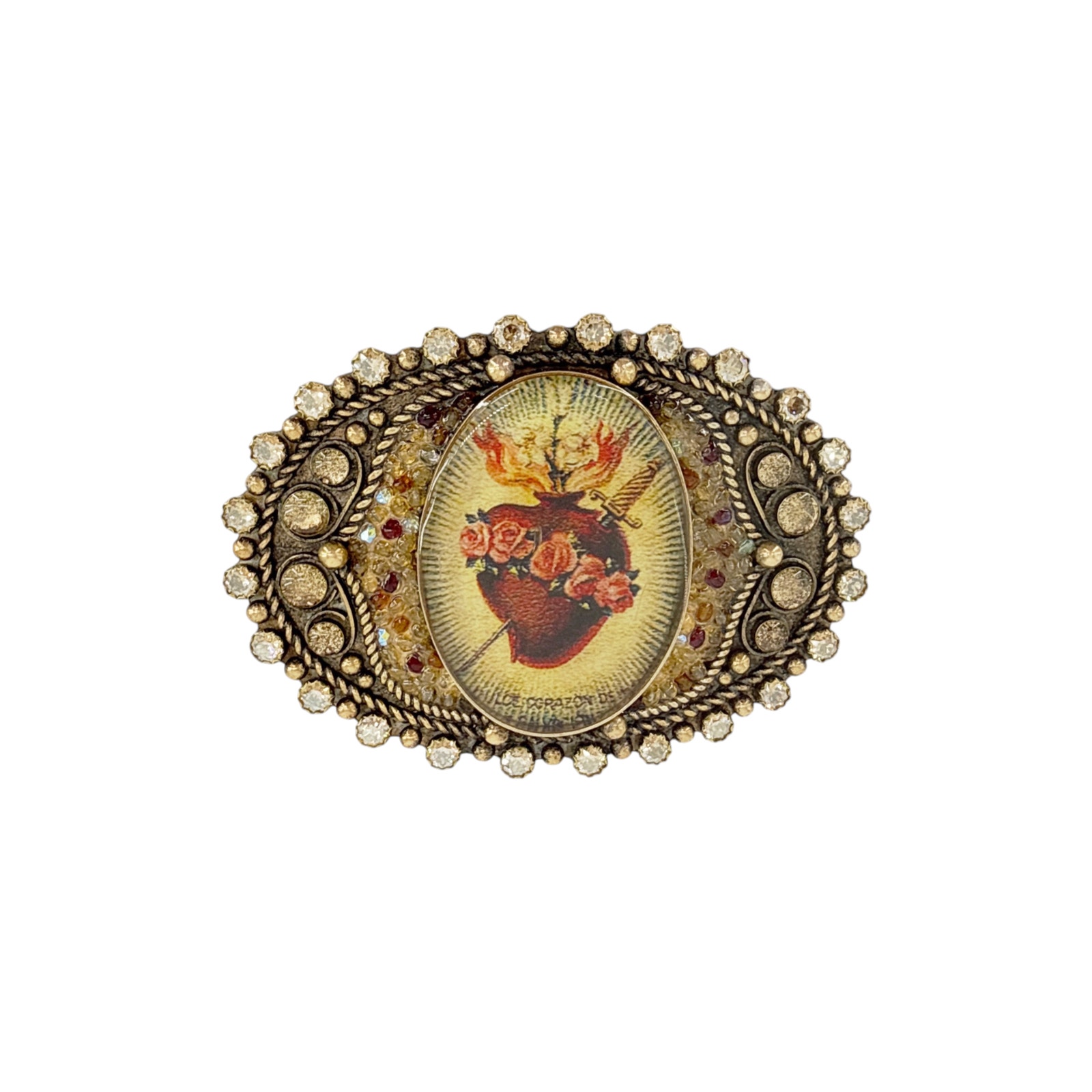 Virgins Saints & Angels Vsa Goddess Image Buckle Sacred Heart — image 7 of 8